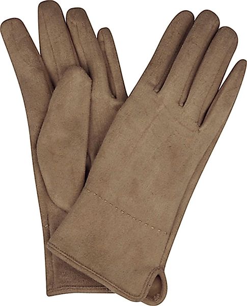 Capelli New York Strickhandschuhe 1 Paar, mit Ziernaht, Metall-Logo, Feinri günstig online kaufen