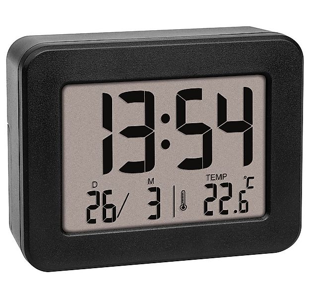 TFA Dostmann Wecker TFA Dostmann 60.2044.01 Quarz Wecker Schwarz Alarmzeite günstig online kaufen