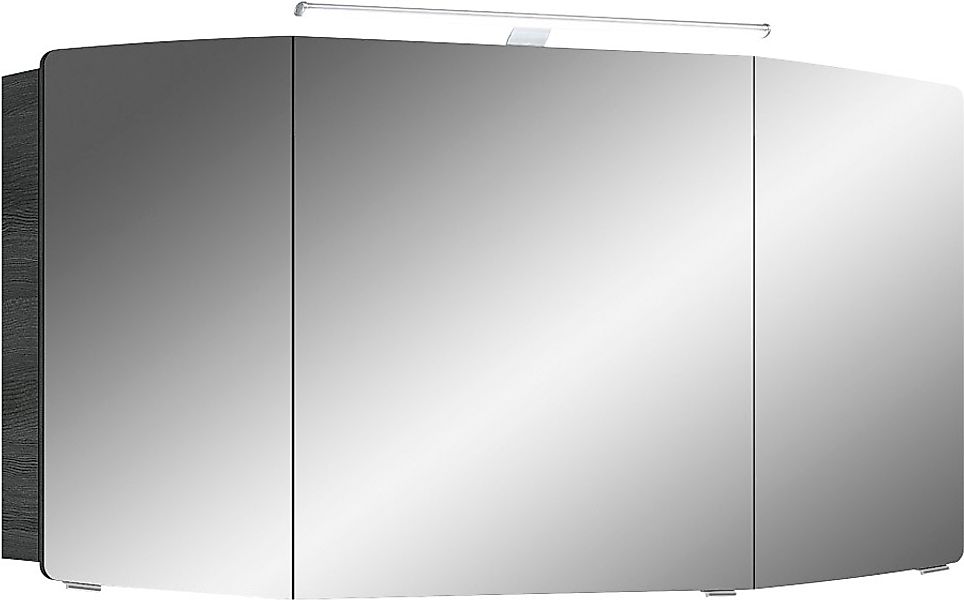 Saphir Spiegelschrank "Cassca Sprint Badschrank, 3 Spiegeltüren, 6 Einlegeb günstig online kaufen