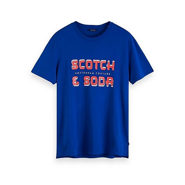 Scotch & Soda T-Shirt Scotch & Soda Herren T-Shirt Artwork Tee 152265 günstig online kaufen