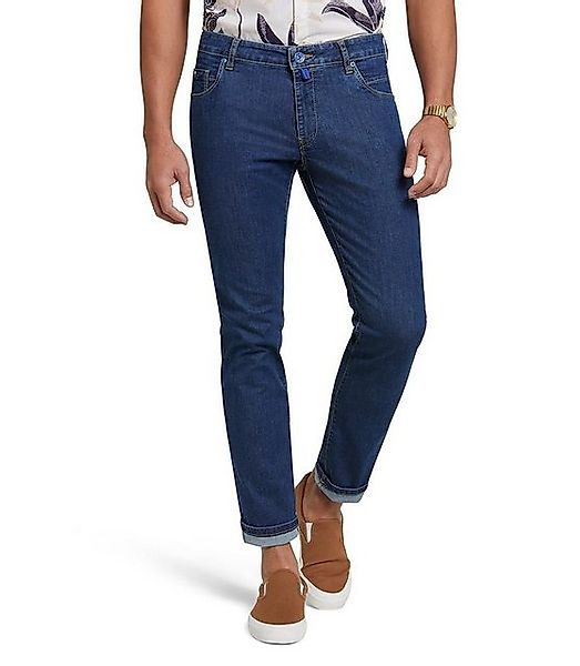 MEYER Slim-fit-Jeans M5 Slim mit Kontrastnähten günstig online kaufen