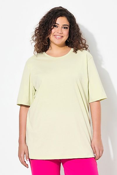 Ulla Popken T-Shirt T-Shirt Rundhalsausschnitt Relaxed günstig online kaufen
