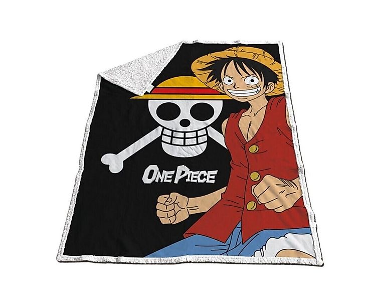 Wohndecke One Piece Sherpa Kuscheldecke Decke 150x120 cm, One Piece, Gesche günstig online kaufen