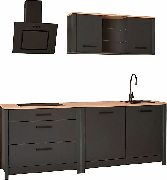 Inter Link Küchenzeile "Veneto" Ohne E-Geräte, für Spüle/Spülmaschine, Koch günstig online kaufen