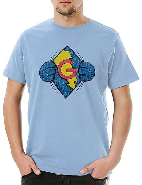 Urban Backwoods Print-Shirt Urban Backwoods Super Grover Herren T-Shirt Hel günstig online kaufen