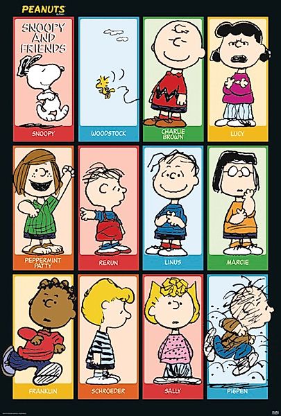 Close Up Poster Peanuts Poster Snoopy günstig online kaufen