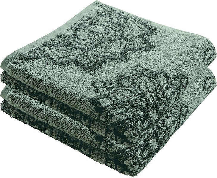 Erwin Müller Handtuch Handtuch "Mandala" 2er-Pack, Frottier, Walk-Frottier günstig online kaufen