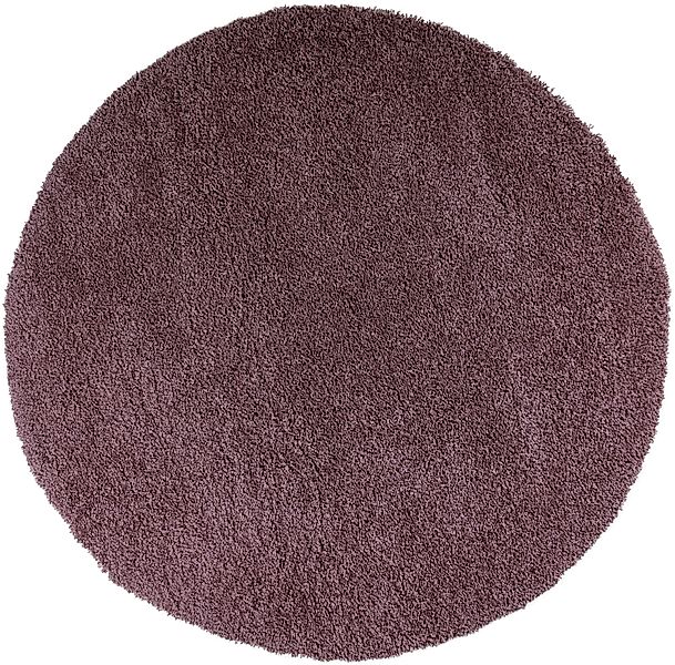 my home Teppich Shaggy 30, rund, günstig online kaufen