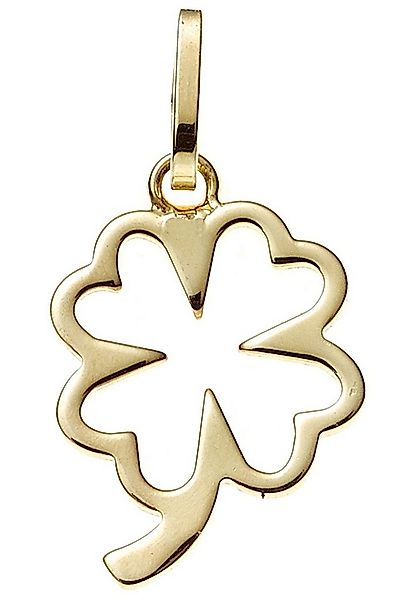 JOBO Kettenanhänger Anhänger Kleeblatt, 333 Gold günstig online kaufen