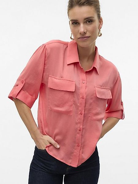 Vero Moda Kurzarmbluse VMFABIANA 3/4 SHIRT VMA NOOS günstig online kaufen