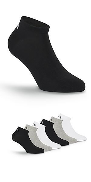 Fila Socken "UNISEX INVISIBLE PLAIN SOCKS" 6 Paar tlg. mit eingestricktem L günstig online kaufen