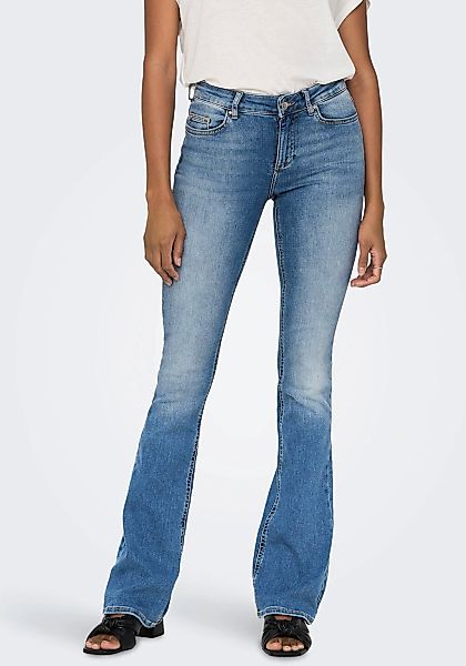 ONLY Bootcut-Jeans "ONLBLUSH – Bootcut-Jeans mit ausgestelltem Bein", bootc günstig online kaufen