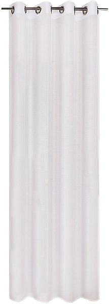 Gerster Gardine "Elena" Ösen 1 Stk. tlg. Ösenschal uni mit Ösen günstig online kaufen