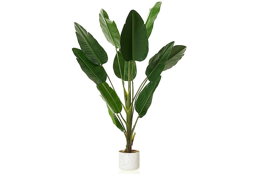 Kunstpflanze Bananenbaum mit Topf Groß Kunstpalme Kunstbaum für Schlafzimme günstig online kaufen