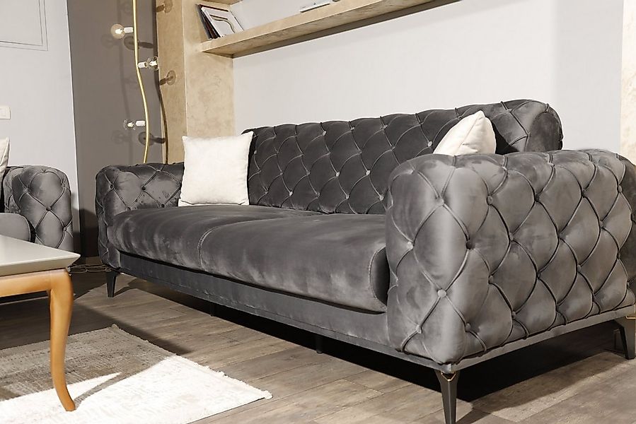 Möbeldreams Chesterfield-Sofa Chesterfield-Sofa Arizona Two Modern 3er mit günstig online kaufen