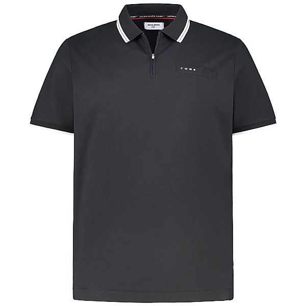 Jack&Jones Poloshirt mit Stretch Farbe schwarz Größe: 7XL günstig online kaufen