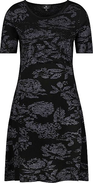 Monari Strandkleid Strickkleid Strassdetails auf floralem Muster günstig online kaufen