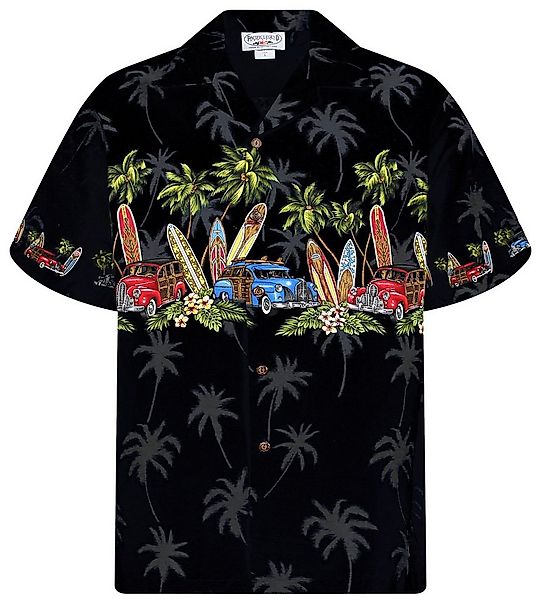 Pacific Legend Hawaiihemd Surfbretter Autos Original Hawaiihemd mit 100% Ko günstig online kaufen