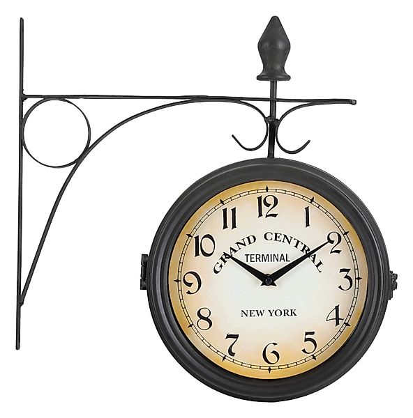 Stagecaptain Wanduhr BHU-4543 Bahnhofsuhr groß mit günstig online kaufen