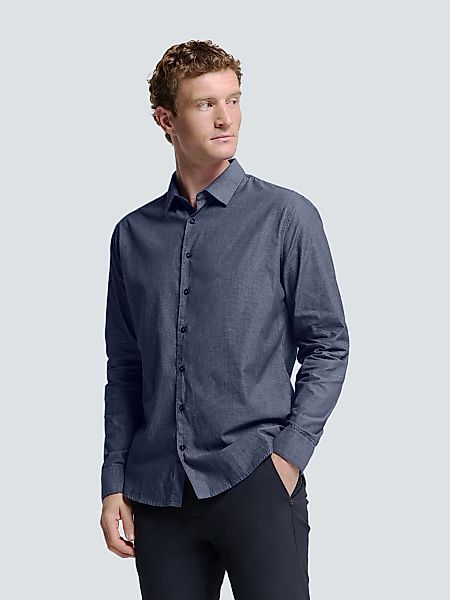 NO EXCESS Langarmhemd "No Excess Oxford-Hemd von Timeless Basics Shirt 2 Co günstig online kaufen