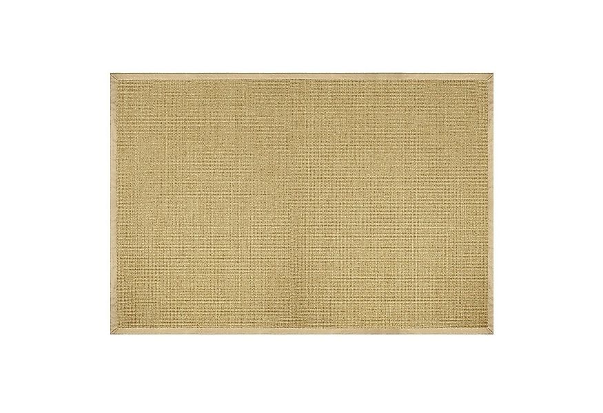 Karat Sisalteppich Havanna Natur mit farbiger Bordüre, verschiedene Größen günstig online kaufen