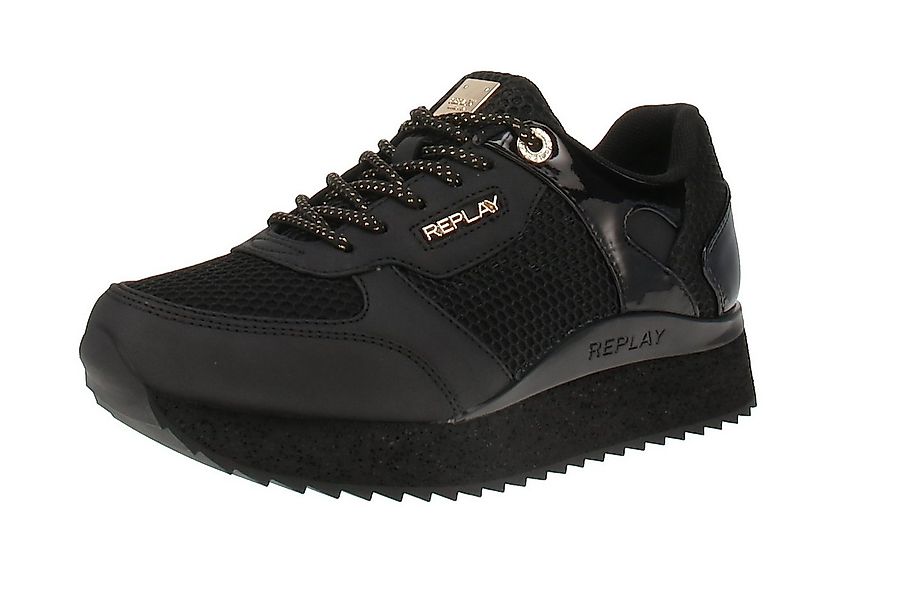 Replay Replay Penny Simply GWS63 C0161S - Damen Sneaker - 003-Black Sneaker günstig online kaufen