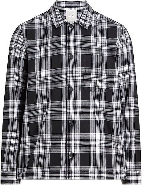 Calvin Klein Big&Tall Karohemd BT_TWILL CHECK SNAPS OVERSHIRT in Großen Grö günstig online kaufen