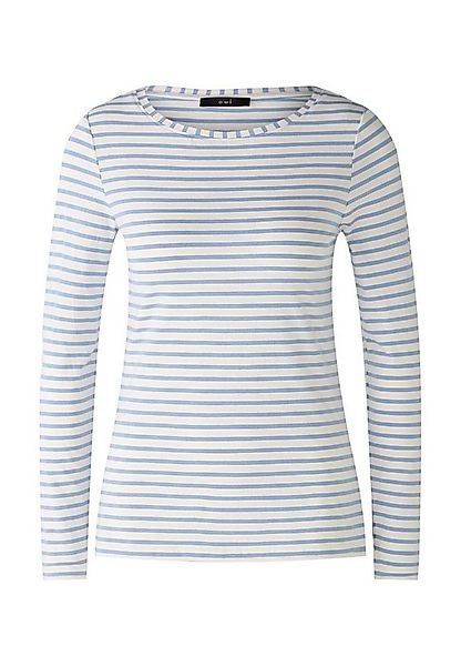 Oui Langarmshirt SUMIKO elastische Cotton-Modalmischung elastische Cotton-M günstig online kaufen
