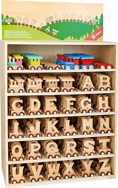 Small Foot Spielzeug-Zug Buchstabenzug Namenszug O natur Dekozug, Holz, (Se günstig online kaufen