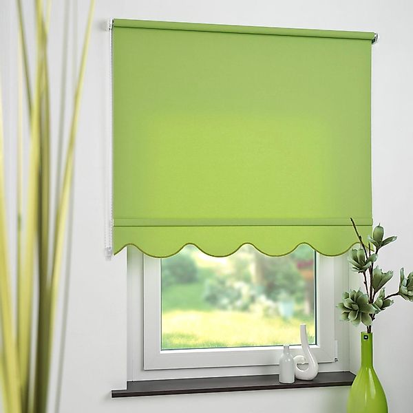 Seitenzugrollo, Liedeco, Lichtschutz, mit Bohren, verschraubt, günstig online kaufen