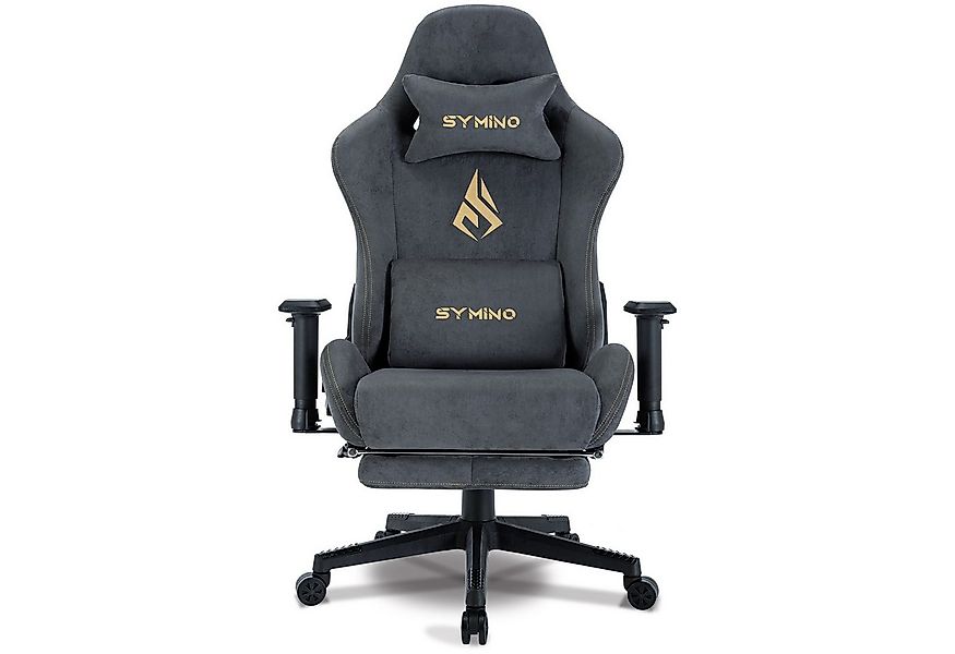 symino Gaming-Stuhl Premium Alcantara Stoff, ergonomischer, Serie MP günstig online kaufen