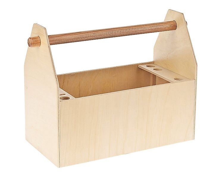 matches21 HOME & HOBBY Werkzeugkasten Holz Bausatz 10 Jahren Holzbaukasten günstig online kaufen