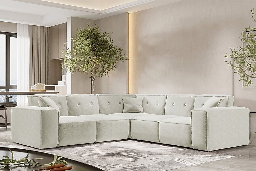 Fun Möbel Ecksofa Designersofa CESINA in günstig online kaufen