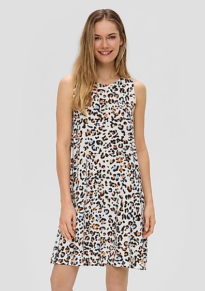 s.Oliver Minikleid Relaxed-Fit-Kleid mit Bindeband am günstig online kaufen