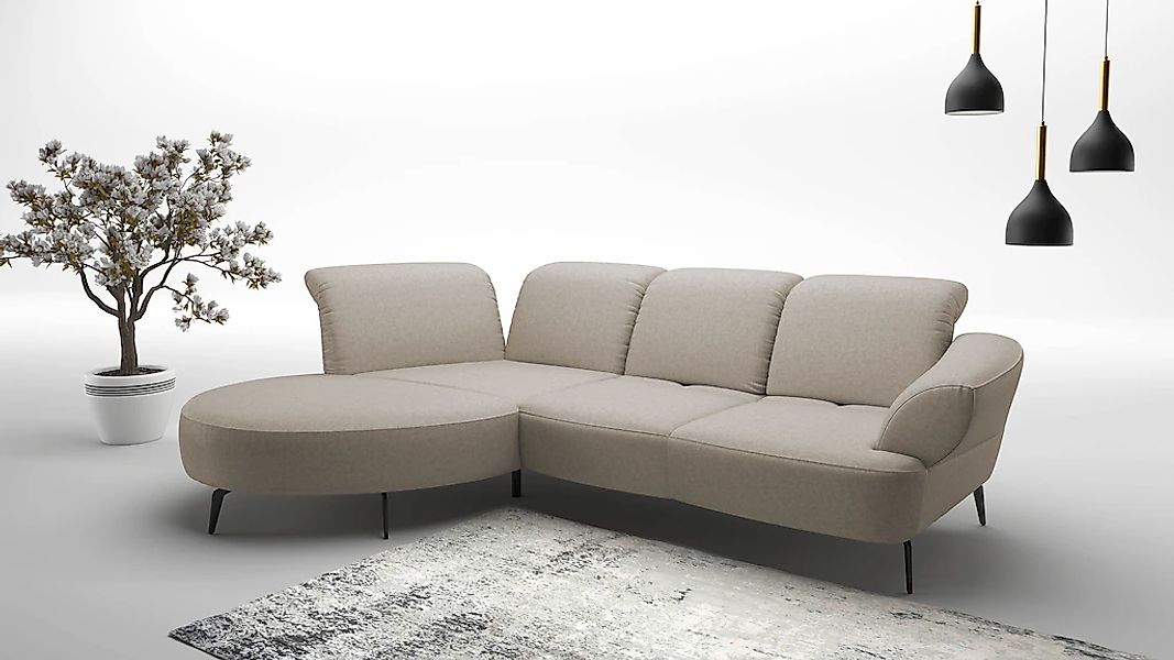 sit&more Ecksofa "Dance, L-Form, inkl. Sitztiefenverstellung", inkl. Click& günstig online kaufen