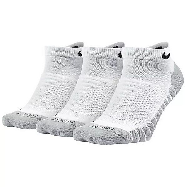 Nike Everyday Max Cushion No Show Socken 3 Paare EU 38-42 White / Wolf Grey günstig online kaufen