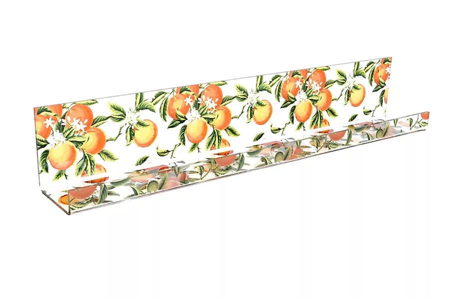 my home Gewürzboard "Orangen - Gewürzhalter aus Acrylglas - Küchenorganizer günstig online kaufen