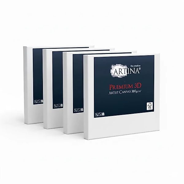 Artina Premium 3D Keilrahmen 40x50cm FSC 4tlg günstig online kaufen