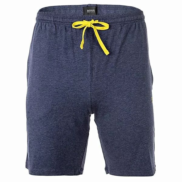 HUGO BOSS Herren Shorts Mix&Match - Loungewear-Shorts, Cotton Stretch Blau günstig online kaufen