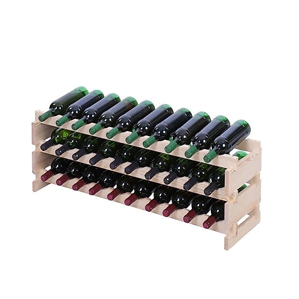 PROREGAL Weinregal VINOTECA FLEX PRO HxBxT 37x103x28cm 30 Flaschen Auf 3 Eb günstig online kaufen