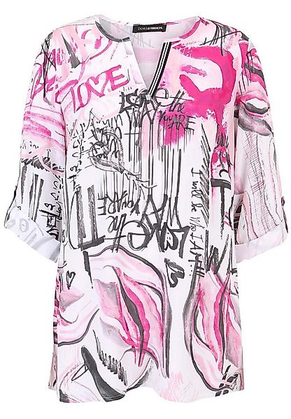 Doris Streich Klassische Bluse mit Grafik-Print günstig online kaufen