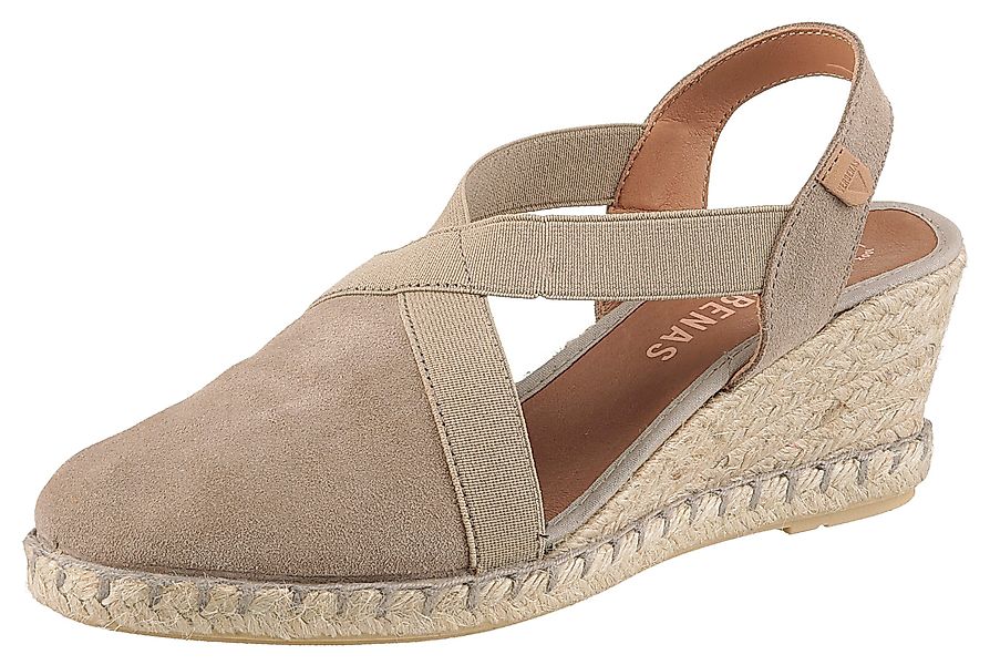 VERBENAS Milena Serraje Keilsandalette, Sommerschuh, Riemchensandale, günstig online kaufen