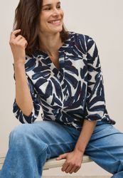 CECIL Klassische Bluse mit All-Over Print günstig online kaufen