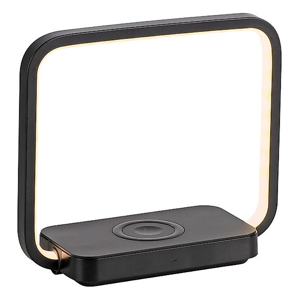 JUST LIGHT LED Tischleuchte OMARI, Schwarz, günstig online kaufen