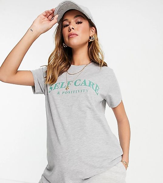 ASOS DESIGN Maternity – T-Shirt mit seitlichen Druckknöpfen zum Stillen und günstig online kaufen