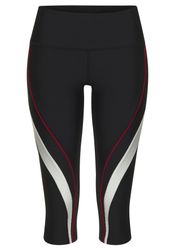 LASCANA ACTIVE Caprihose mit seitlichem Kontrasteinsatz günstig online kaufen