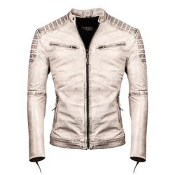PAULGOS Lederjacke Herren Jacke Übergangsjacke Biker günstig online kaufen