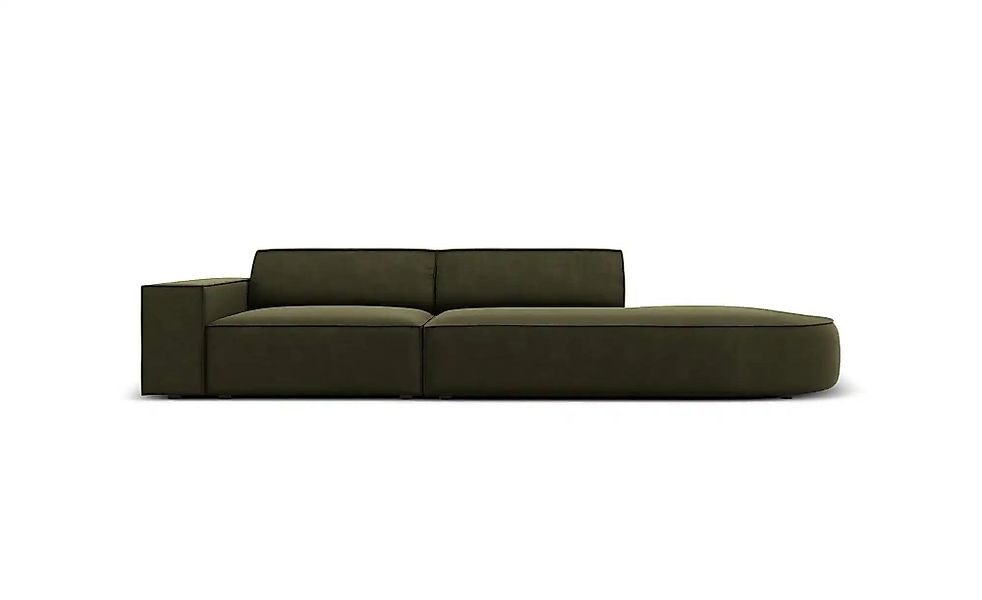 Micadoni Einzelsofa  Jodie ¦ grün ¦ Maße (cm): B: 262 H: 70 Polstermöbel > günstig online kaufen