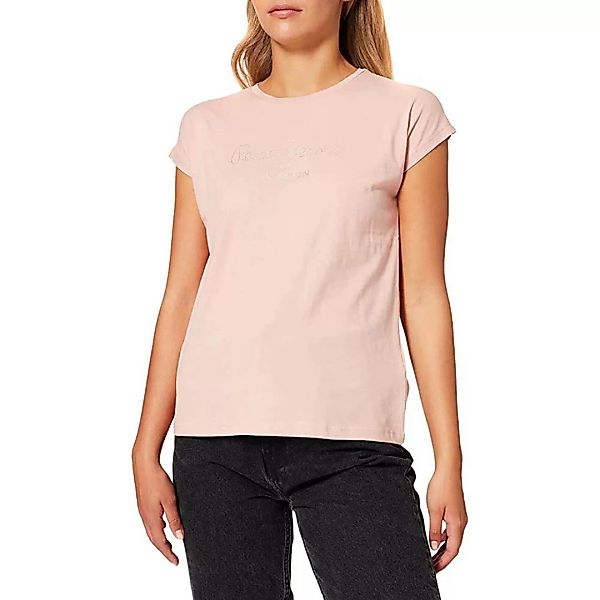 Pepe Jeans Bonnie Kurzärmeliges T-shirt XS Soft Pink günstig online kaufen