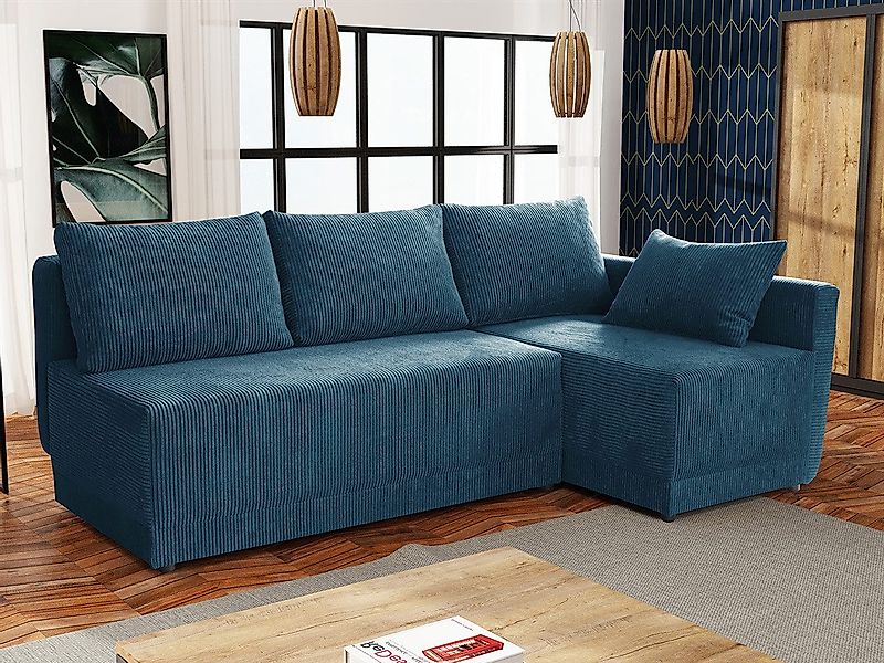 MIRJAN24 Ecksofa Nestor Cord, mit Bettkasten günstig online kaufen